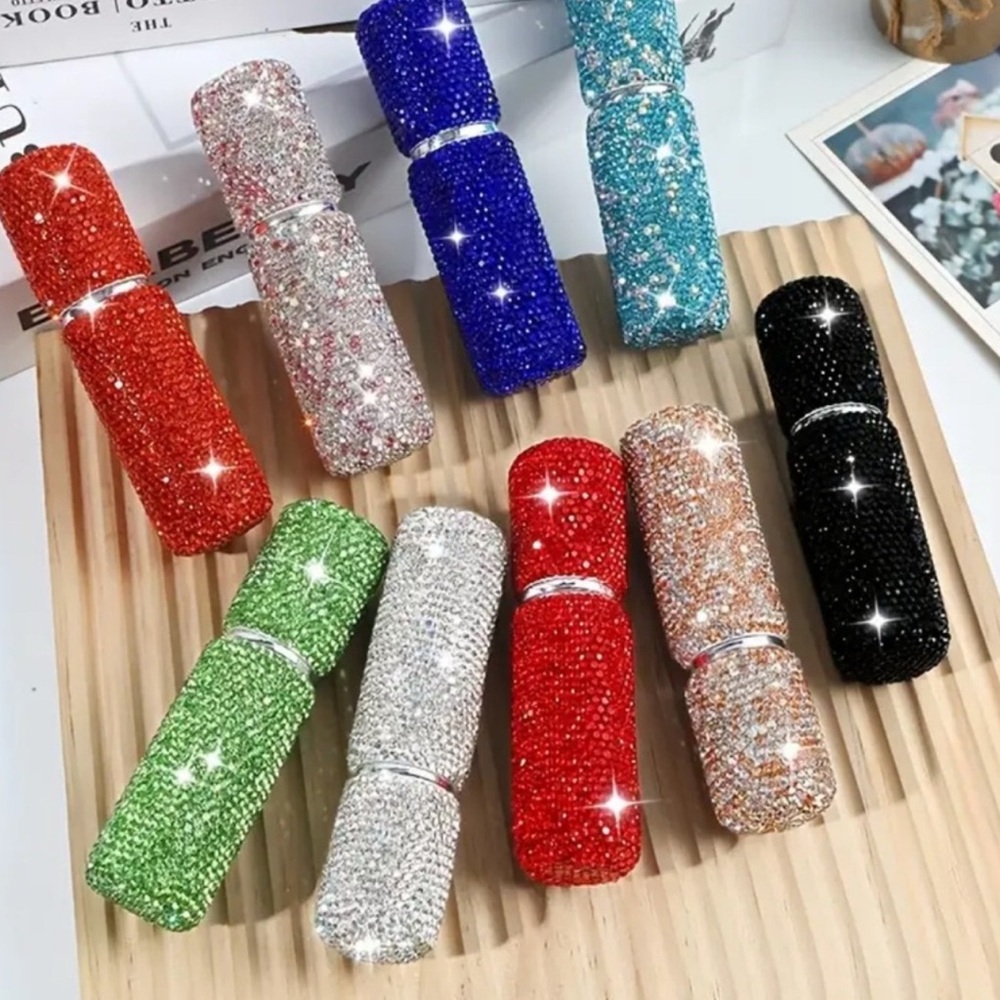 Sparkling Rhinestone perfume atomizers - Picture 3 of 8
